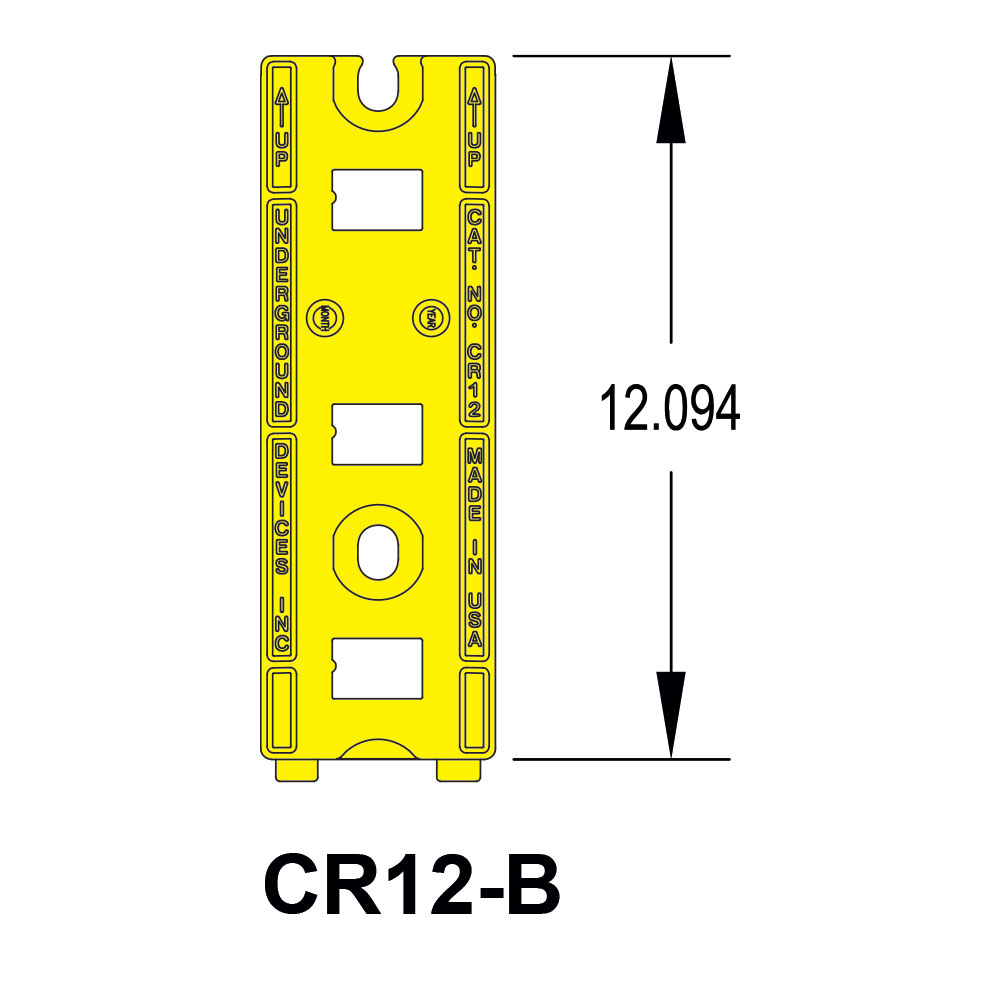 CR12 B Heavy Duty Rack Stanchion – Advance Concrete Products