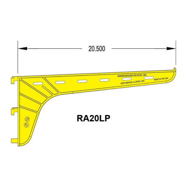 RA20LP Heavy Duty Cable Arm Low Profile
